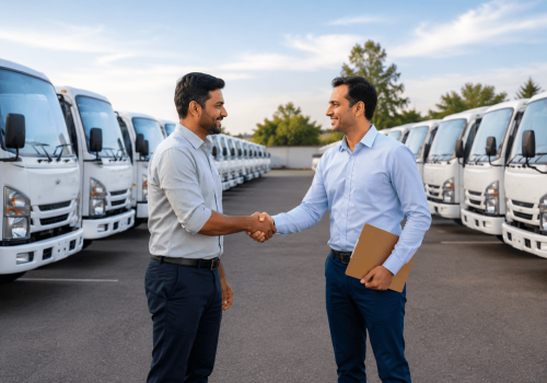 Fast commercial vehicle loan approval and quick disbursal process